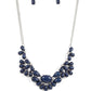 Secret GARDENISTA - Blue - Paparazzi Necklace Image