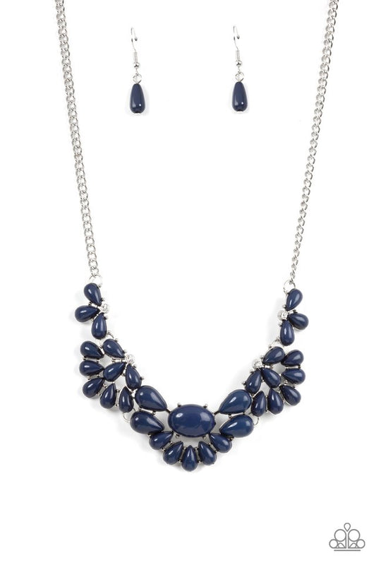 Secret GARDENISTA - Blue - Paparazzi Necklace Image