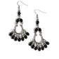 Girly Girl Getup - Black - Paparazzi Earring Image