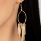 ​Mood Swing - Gold - Paparazzi Earring Image