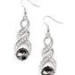 High-Ranking Royalty - Silver - Paparazzi Earring Image