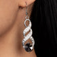 High-Ranking Royalty - Silver - Paparazzi Earring Image