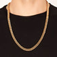Standing Room Only - Gold - Paparazzi Necklace Image