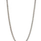 Metro Monopoly - Silver - Paparazzi Necklace Image