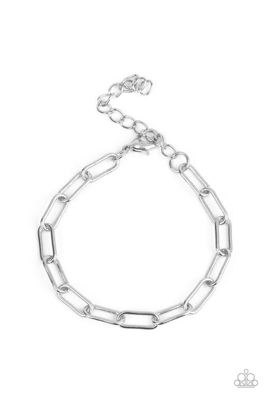 Tailgate Party - Silver - Paparazzi Bracelet Image