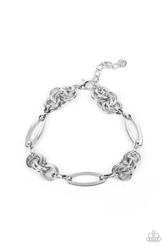 Chic Charmer - Silver - Paparazzi Bracelet Image