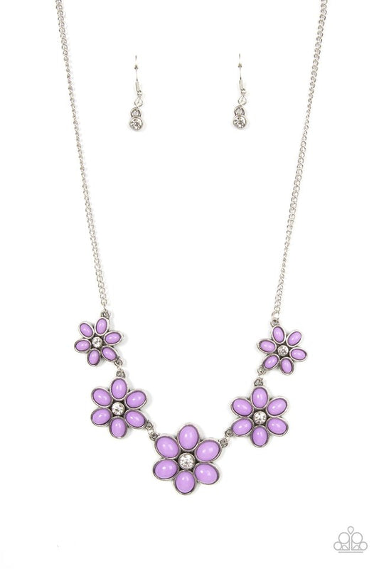 ​Prairie Party - Purple - Paparazzi Necklace Image