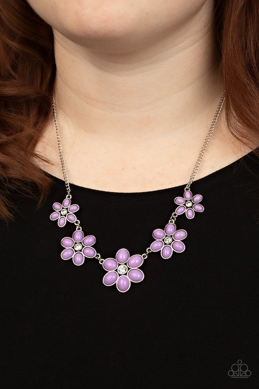 ​Prairie Party - Purple - Paparazzi Necklace Image