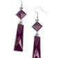Hollywood Harmony - Purple - Paparazzi Earring Image