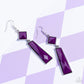 Hollywood Harmony - Purple - Paparazzi Earring Image