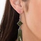 ​Hollywood Harmony - Green - Paparazzi Earring Image