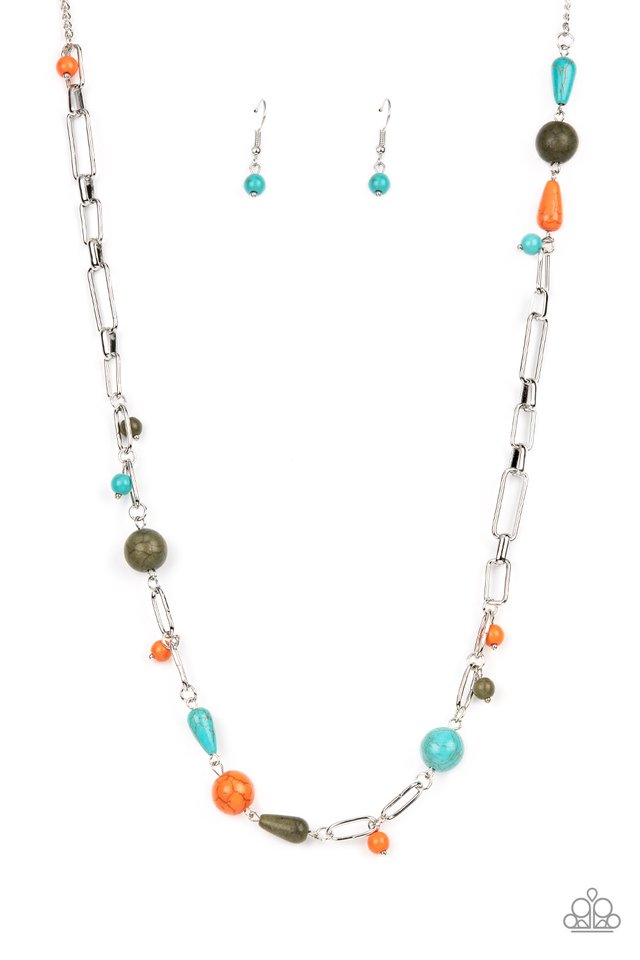 Desert Journey - Multi - Paparazzi Necklace Image