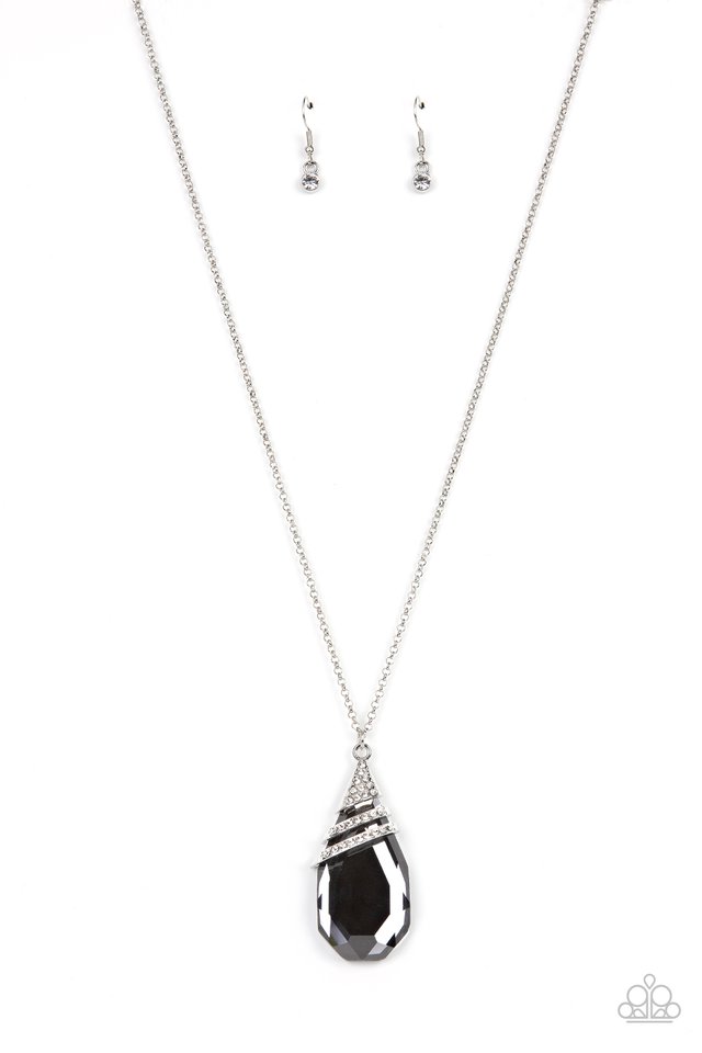 ​​Demandingly Diva - Silver - Paparazzi Necklace Image