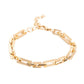 Stratosphere Gear - Gold - Paparazzi Bracelet Image