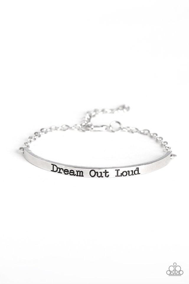Paparazzi Bracelet ~ Dream Out Loud - Silver