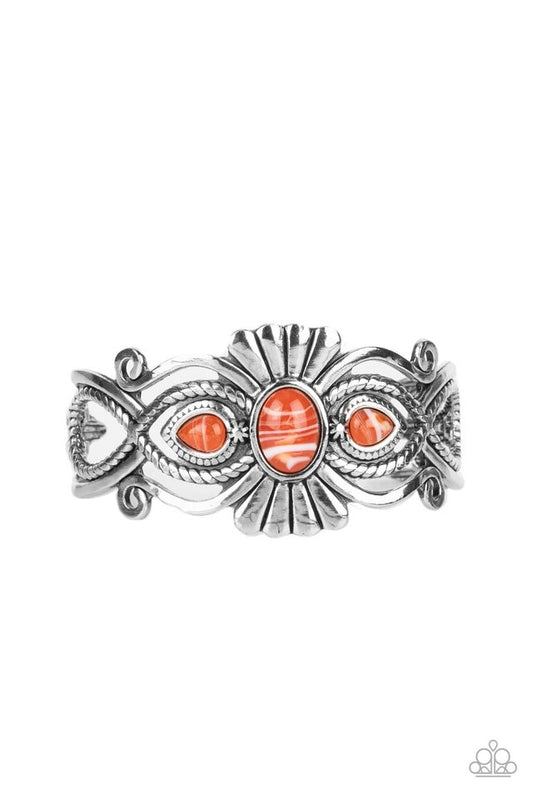 Rural Rumination - Orange - Paparazzi Bracelet Image