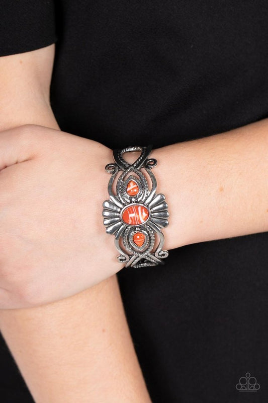 Rural Rumination - Orange - Paparazzi Bracelet Image