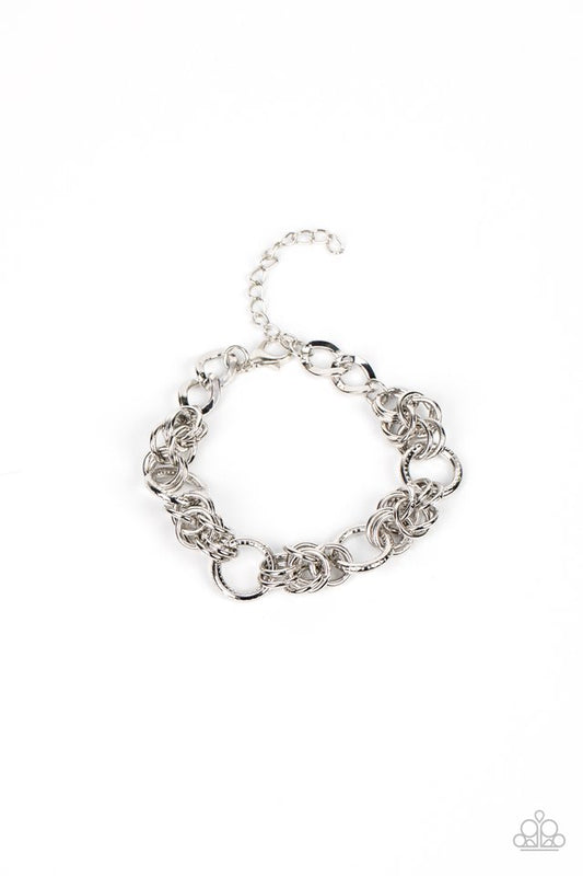 Big City Chic - Silver - Paparazzi Bracelet Image