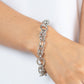 Big City Chic - Silver - Paparazzi Bracelet Image