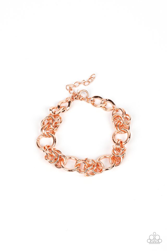 Big City Chic - Copper - Paparazzi Bracelet Image