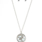 ​​Iridescently Influential - White - Paparazzi Necklace Image