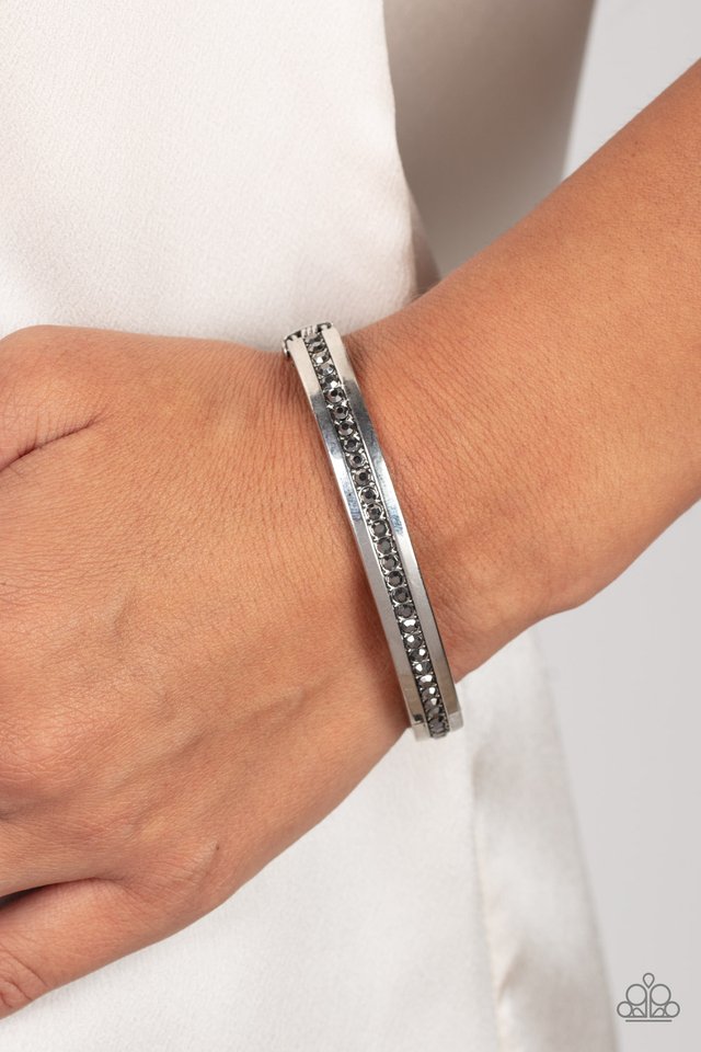 ​Urban Reign - Silver - Paparazzi Bracelet Image