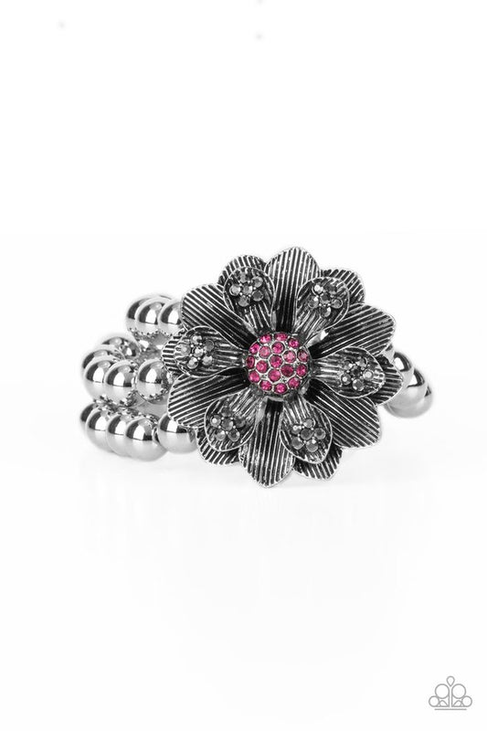 ​Botanical Bravado - Pink - Paparazzi Bracelet Image