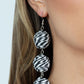 ​Laguna Lanterns - Black - Paparazzi Earring Image