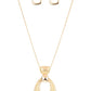 ​Park Avenue Attitude - Gold - Paparazzi Necklace Image