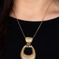 ​Park Avenue Attitude - Gold - Paparazzi Necklace Image