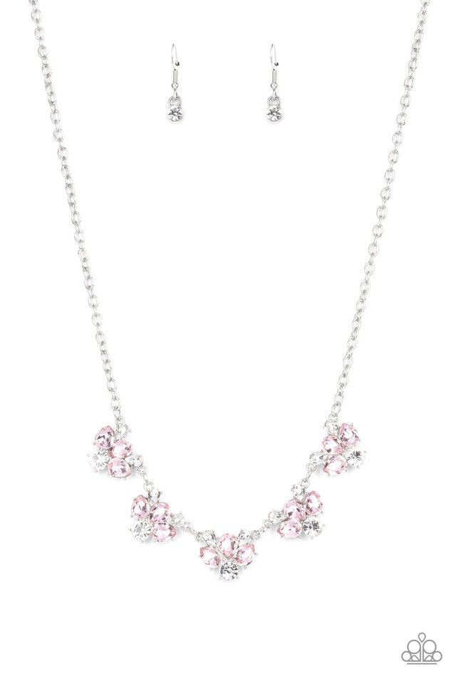 Envious Elegance - Pink - Paparazzi Necklace Image