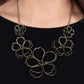 The Show Must GROW On - Brass - Paparazzi Necklace Image