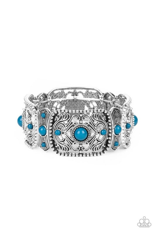 ​Going, Going, GONDOLA - Blue - Paparazzi Bracelet Image