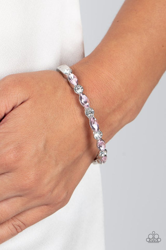 ​Petitely Powerhouse - Pink - Paparazzi Bracelet Image