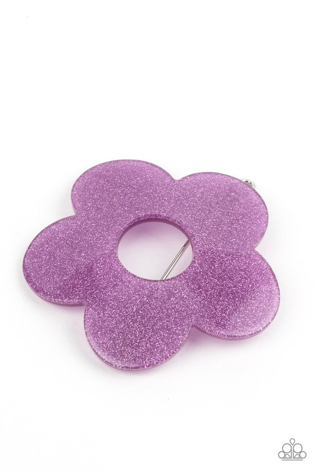 Flower Child Garden - Purple - Paparazzi Hair Accessories Image