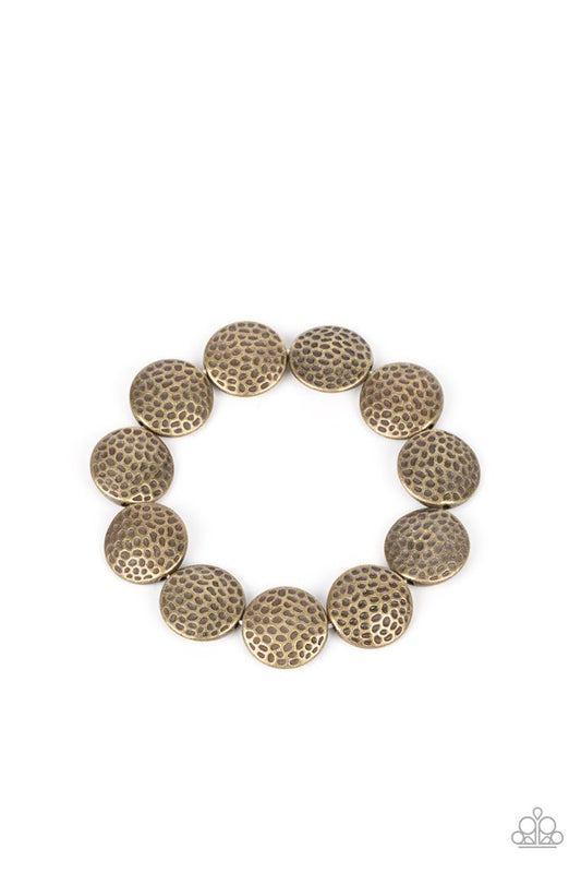 Ancient Animal - Brass - Paparazzi Bracelet Image