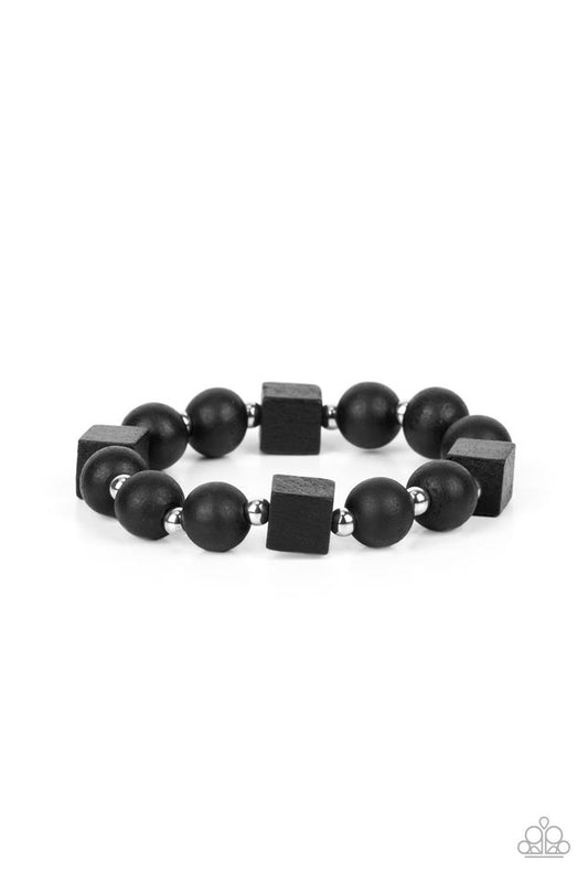 Timber Trendsetter - Black - Paparazzi Bracelet Image