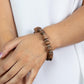 Timber Trendsetter - Brown - Paparazzi Bracelet Image