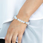 Forever and a DAYDREAM - White - Paparazzi Bracelet Image