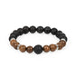 Neutral Zone - Brown - Paparazzi Bracelet Image