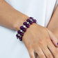 Starlight Reflection - Purple - Paparazzi Bracelet Image