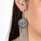 Fringe Control - Silver - Paparazzi Earring Image