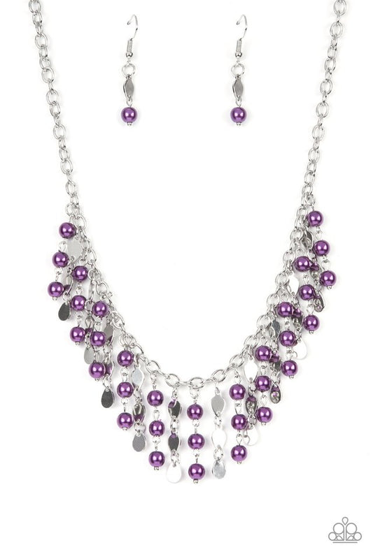 Wall Street Stylist - Purple - Paparazzi Necklace Image