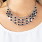 Wall Street Stylist - Blue - Paparazzi Necklace Image