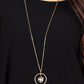 Hands-Down Dazzling - Gold - Paparazzi Necklace Image