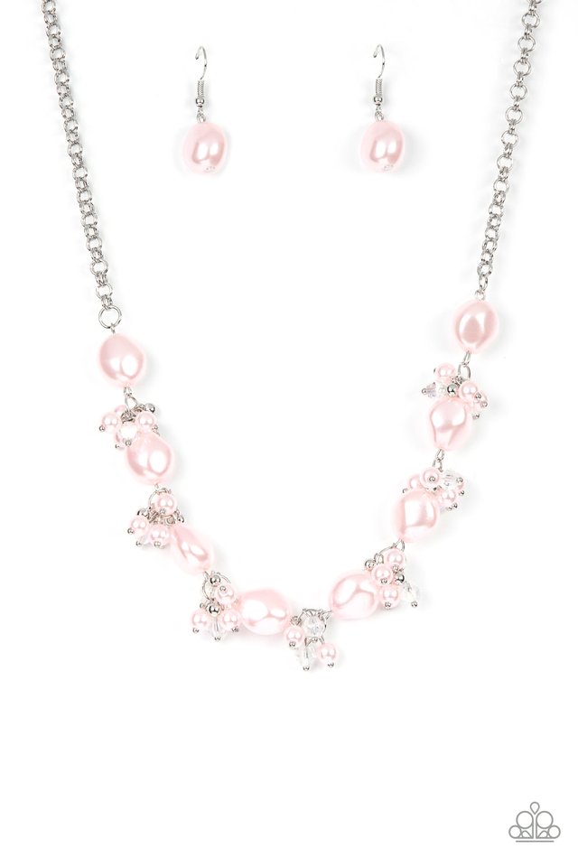 ​Rolling with the BRUNCHES - Pink - Paparazzi Necklace Image