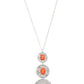 Talisman Trendsetter - Orange - Paparazzi Necklace Image