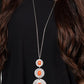 Talisman Trendsetter - Orange - Paparazzi Necklace Image