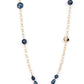 Pardon My FABULOUS - Blue - Paparazzi Necklace Image