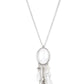 Whimsical Wishes - White - Paparazzi Necklace Image